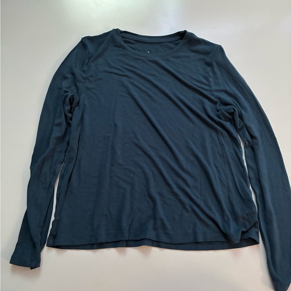 a new day Women's Long Sleeve Tee - Dark Blue